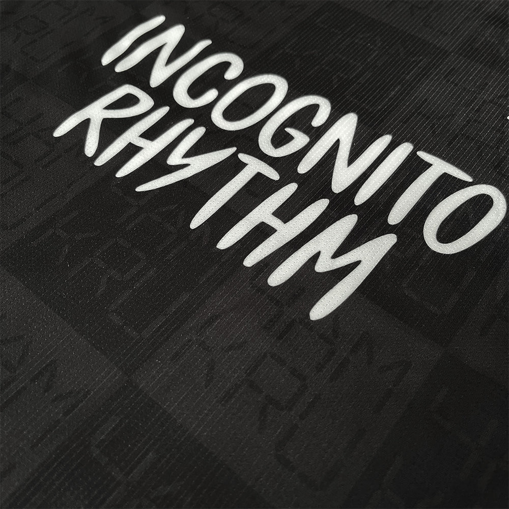 4AM KRU LIMITED EDITION FOOTBALL TOP - BLACK