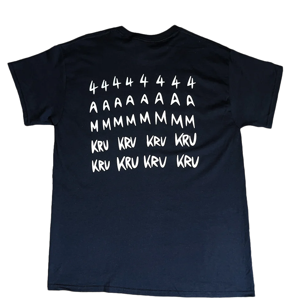 4AM KRU T-SHIRT - GLOW IN THE DARK UK