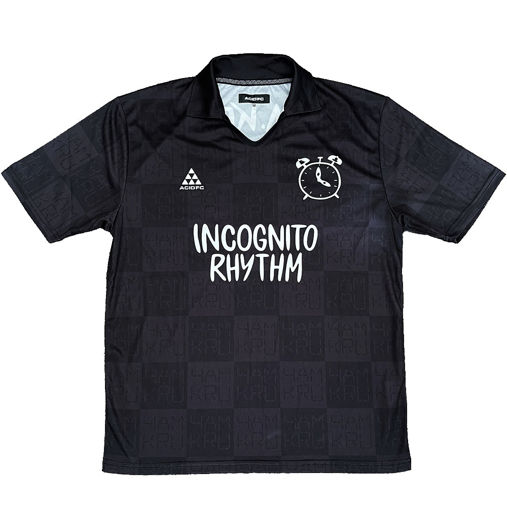 4AM KRU LIMITED EDITION FOOTBALL TOP - BLACK