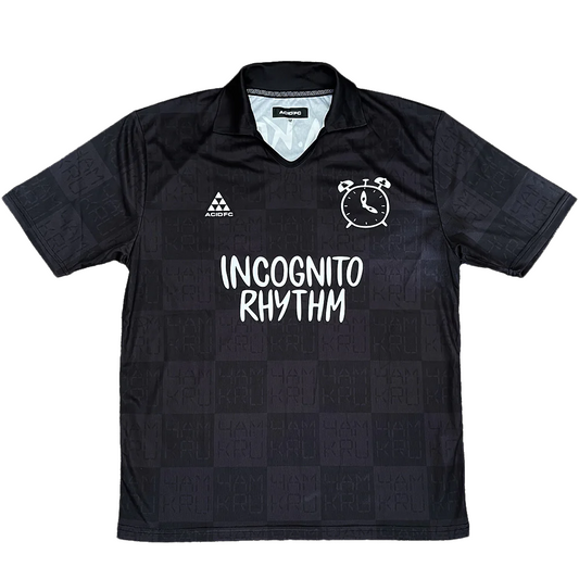 4AM KRU LIMITED EDITION FOOTBALL TOP - BLACK UK