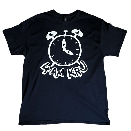 4AM KRU LOGO T-SHIRT - GLOW IN THE DARK UK