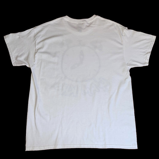 4AM KRU LOGO T-SHIRT - WHITE