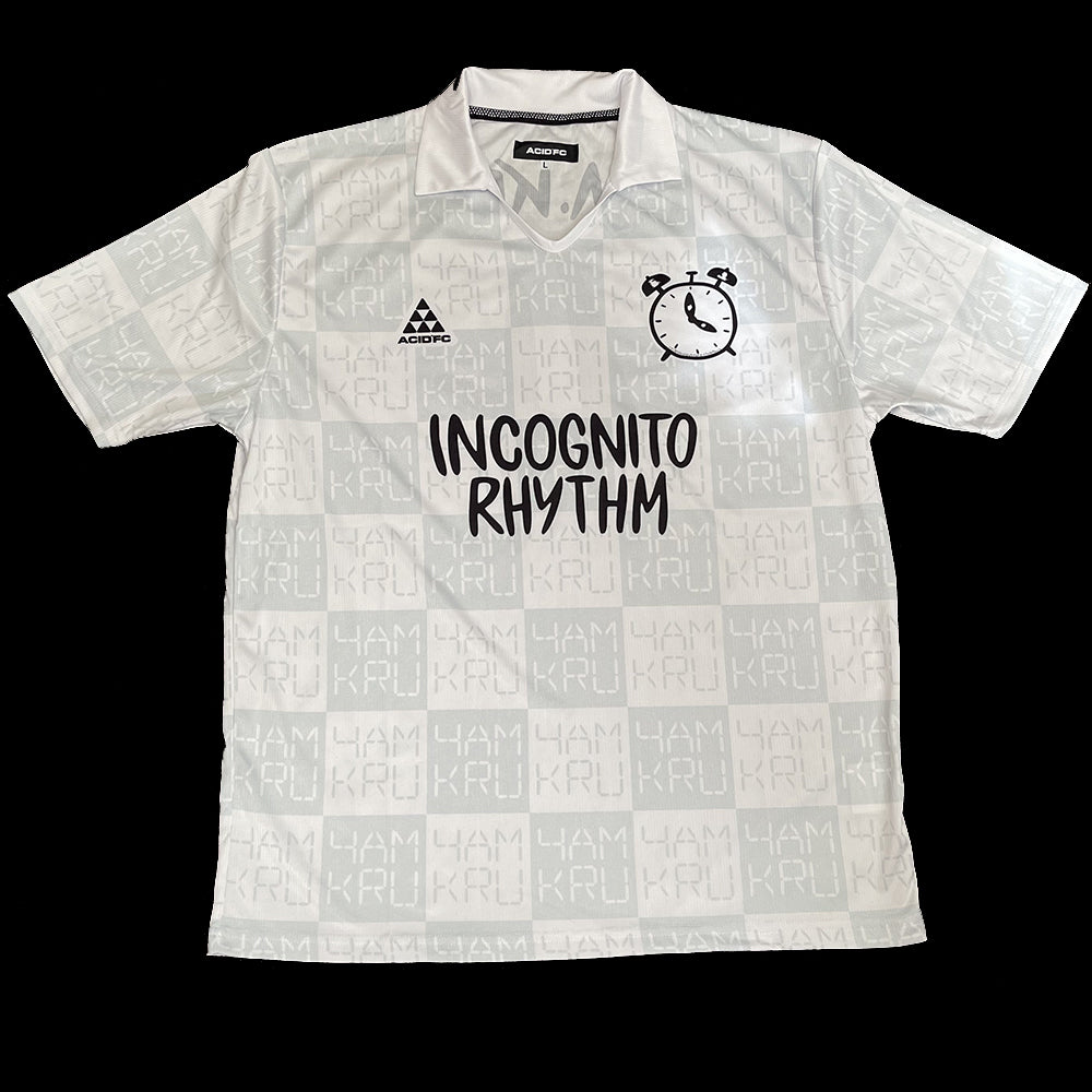 4AM KRU LIMITED EDITION FOOTBALL TOP - WHITE