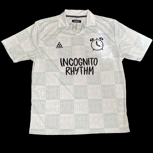 4AM KRU LIMITED EDITION FOOTBALL TOP - WHITE